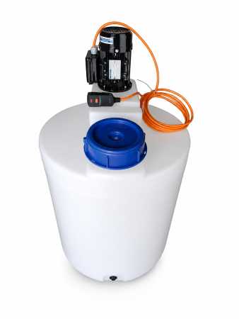 Dosierbehälter 40 Liter PE mit Rührwerk